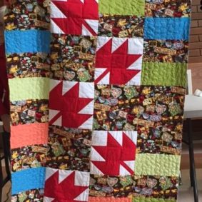 Linda's quilt for Fort McMurray