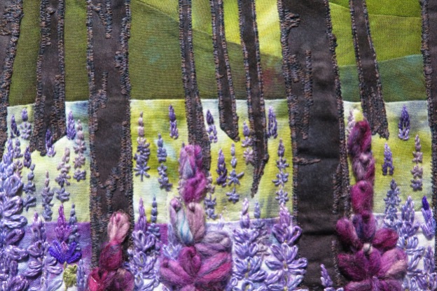 Botanical Reflections quilt show at VanDusen